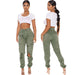 Color-Army Green-Slim Fit Camouflage Printed Comfort Casual Stretch Overalls-Fancey Boutique