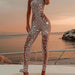 Color-Multi-Autumn Winter Women Clothing Gold Sexy Sleeveless Trousers Jumpsuit-Fancey Boutique