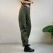 Fried Street Super Cool Straight Leg Pants Stitching Loose Mid Waist Worker Pants High Street Retro Jeans Trousers-Fancey Boutique