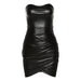 Color-Black-Spring Summer Women Clothing High Waist off-Neck Wrapped Chest Backless Dress Women-Fancey Boutique