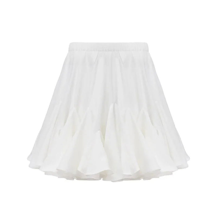 Women Skirt Summer Street Trendy Patchwork Mini Pleated Skirt-Fancey Boutique