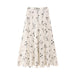 Color-Skirt-Women Summer Casual Embroidered Linen Blended Top Skirt-Fancey Boutique