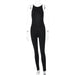 Color-Black-Women Clothing Winter Sexy Backless Slim Fit Solid Color Jumpsuit-Fancey Boutique