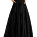 Color-Black-Summer Women Clothing Square Collar Backless Puff Sleeve Pleated Short Sleeves Dress-Fancey Boutique