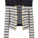 Color-Top-Goods Autumn Winter Stars Lion Button Striped Color Stitching Knitted Cardigan Coat-Fancey Boutique