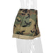 Color-Fan Color-Women Summer Sexy Cutout Camouflage Zipper Casual Shorts for Women-Fancey Boutique