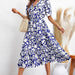 Color-Blue-Vacation Women Dress Print Women Dress-Fancey Boutique