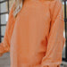 Color-Multi-Halloween Pumpkin Head Sweater Women Loose round Neck Pullover-Fancey Boutique