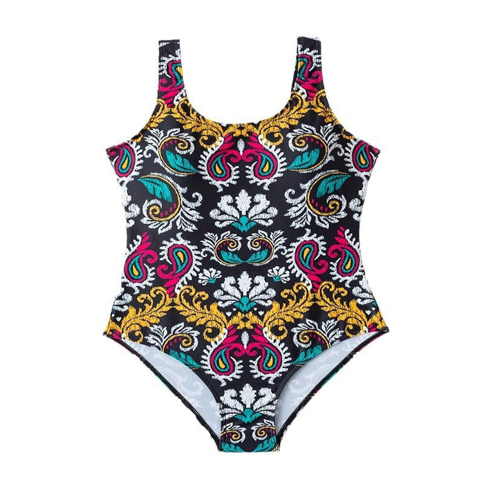 Bikini Printed Belly Covered Slimming Swimsuit Sexy Swimsuit Women-Fancey Boutique