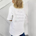 Spring Summer Rhinestone Letter Graphic T shirt Women Trendy Stylish Loose round Neck Casual Short Sleeve-Fancey Boutique