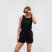 Women Jumpsuit Summer Casual Clothing Sleeveless Shorts Jumpsuit Clothing-Fancey Boutique