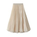 Color-Apricot-Spring Beaded Skirt-Fancey Boutique
