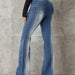 Slimming Stretch Bootcut Trousers Jeans Women-Fancey Boutique