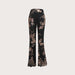 Color-Multicolor-Private Clothing Socialite Sequin Embroidered Slim Fit Slit Flared Pants Women-Fancey Boutique