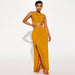 Color-Yellow-Summer Women Clothing Popular Two Piece Set-Fancey Boutique