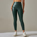 Women Clothes Leggings High Waist Faux Leather Pants Women Sexy Faux Leather Autumn Winter Leggings-Green-Fancey Boutique