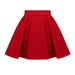 Summer Suspenders Vest A line Skirt Skirt Subnet Red Skirt Outfit Women-Red overskirt-Fancey Boutique