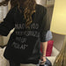 Letters Printed Rhinestones Plus Size T shirt Women Clothing Casual Outdoor Half Sleeve Shirt-Black-Fancey Boutique