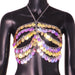 Nightclub Handmade Stitching Sequin Sequin Sling Top-Multi-Fancey Boutique