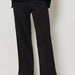 Color-Black Pants-Autumn Winter Long Sleeve Loose Casual Sweater Knitted Top Trousers Set-Fancey Boutique