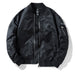 Color-Black-Spring Autumn Jacket bomber jacket Varsity Jacket Korean Fashion Young Jacket-Fancey Boutique
