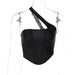 Color-Black-Summer Women Solid Color Shoulder Vest Boning Corset Slim Corset Women-Fancey Boutique