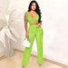 Color-Green-Women Clothing International Station Sexy Two Piece Suit-Fancey Boutique