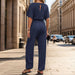 Summer Women Casual Solid Color Jumpsuit-Fancey Boutique