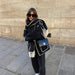 Color-Multi-Fashionable Tassel Contrast Color Scarf Double Sided Cotton Embroidered Coat Autumn Winter-Fancey Boutique