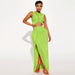 Color-Green-Summer Women Clothing Popular Two Piece Set-Fancey Boutique