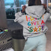 Color-Gray-Hooded Sweater Autumn Winter Cartoon Printing Hooded Casual Loose Sweater-Fancey Boutique