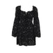 Autumn Dress Elegant Adult Lady like Woman Slim Floral Long Sleeve A Expansion Women-Fancey Boutique