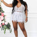 Color-White-1-Women Clothing Sexy Mesh See through Knitted Hand Crochet Tassel Beach Suit-Fancey Boutique