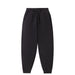 Color-Black Fleece-Lined Pants-Winter Velvet Sweatpants Women Fleece Lined Track Pants Casual Loose Ankle Tied Jogger Pants-Fancey Boutique