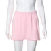 Women Clothing Summer Solid Color Casual Cropped Stretch Belt Loose Sports Short Skirt-Pink-Fancey Boutique