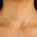 Moissanite 925 Sterling Silver Necklace-Fancey Boutique