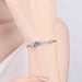 2 Carat Moissanite 925 Sterling Silver Bracelet-One Size-Fancey Boutique