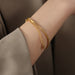 18K Gold-Plated Minimalist Bracelet-One Size-Fancey Boutique