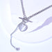 Titanium Steel Heart Necklace-One Size-Fancey Boutique