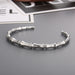 Stainless Steel Bamboo Shape Bracelet-One Size-Fancey Boutique