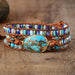 Triple-Layer Natural Stone Bracelet-One Size-Fancey Boutique