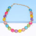 Zinc Alloy Resin Necklace-Fancey Boutique