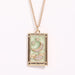 Tarot Card Pendant Stainless Steel Necklace-One Size-Fancey Boutique