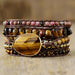 Natural Stone Layered Bracelet-One Size-Fancey Boutique
