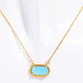 Copper 14K Gold-Plated Pendant Necklace-One Size-Fancey Boutique