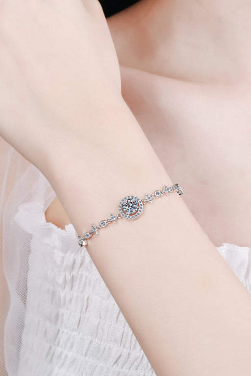Adored Show You The Way Moissanite Bracelet-One Size-Fancey Boutique