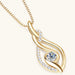 Moissanite 925 Sterling Silver Necklace-Fancey Boutique