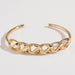 Gold-Plated Alloy Cuff Bracelet-Fancey Boutique