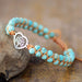 Turquoise Beaded Bracelet-One Size-Fancey Boutique