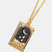 Tarot Card Pendant Stainless Steel Necklace-Fancey Boutique